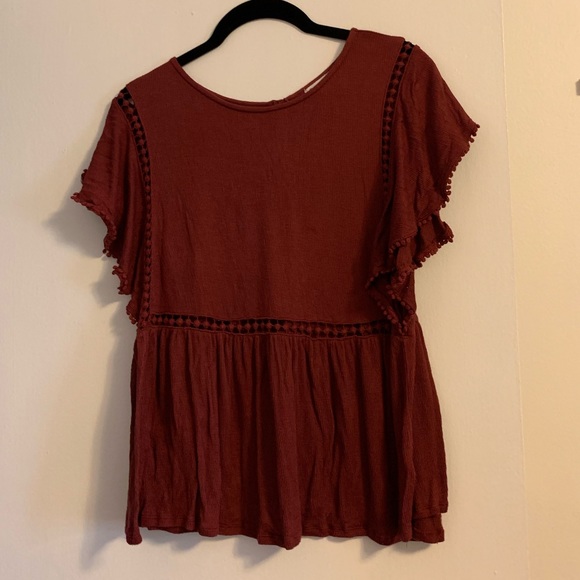 Anthropologie On the Road flutter tee - Picture 3 of 7